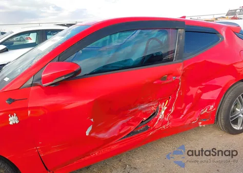 2019 Hyundai Veloster 2.0 из США, поврежденный, VIN KMHTG6AF3KU019387